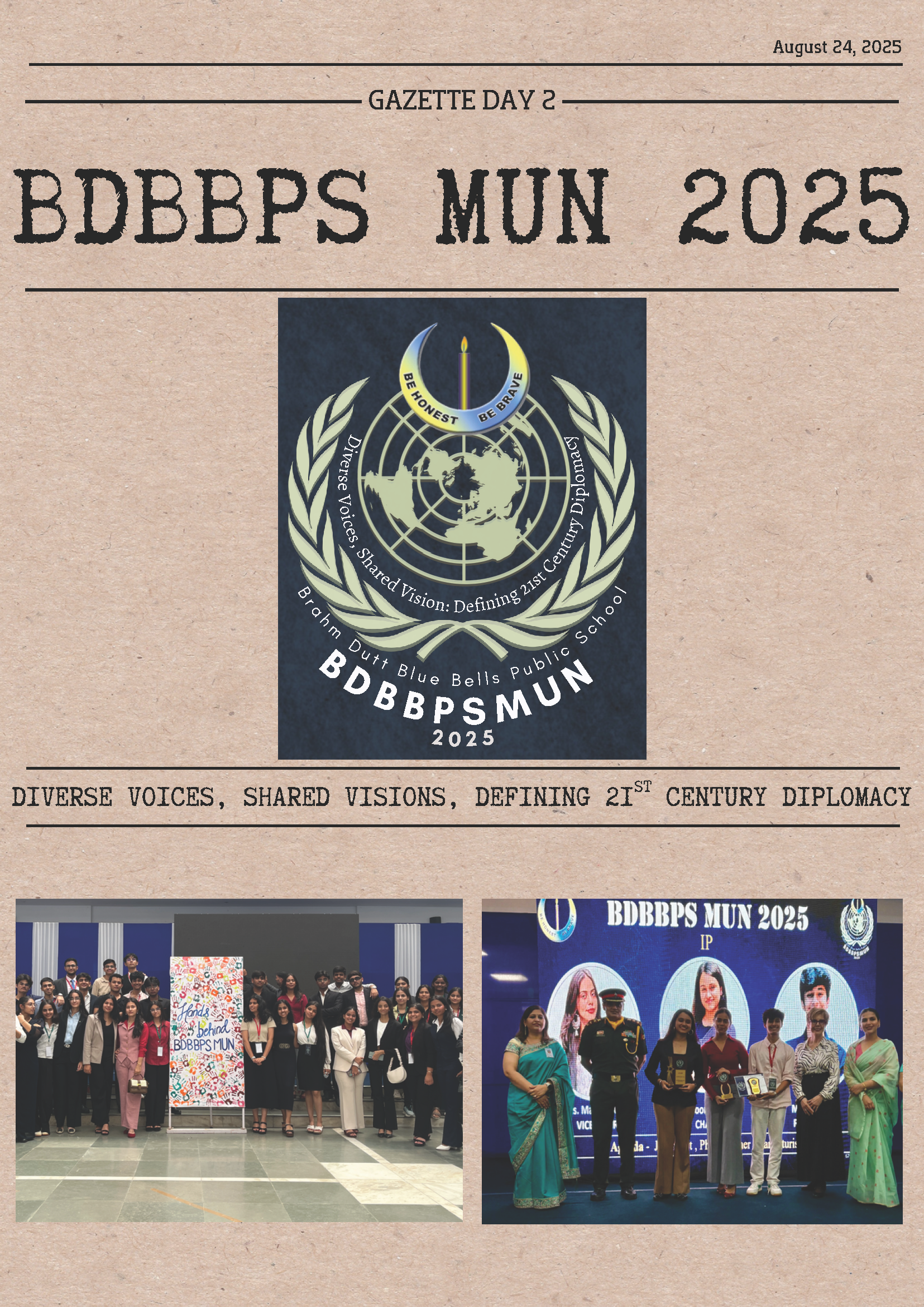 BDBBPS MUN 2025 Day 2